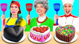 Кулинарный Челлендж: Я против Бабушки | Кухонные Войны от PaRaRa Challenge