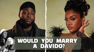 WOULD YOU MARRY A DAVIDO?  | DAVIDO AND CHIOMA'S WEDDING VIDEO | GLORY ELIJAH
