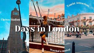 DAYS IN LONDON Vlog|| Chelsea Stadium Tour, Solo Date|| Zimbabwean Youtuber