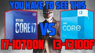 i3-13100f vs i7-10700K in 2023! (7 Games tested) | Don't make the wrong decision