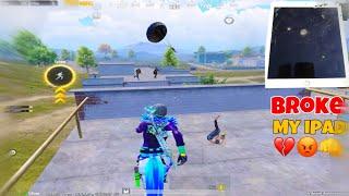 I BROKE MY IPADPUBG MOBILE!!