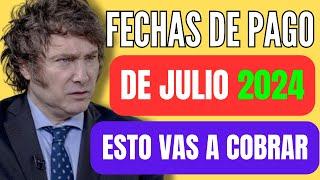  CAMBIAN las Fechas de Pago de JULIO y el AUMENTO a JUBILADOS y PENSIONADOS de ANSES ¿CUÁNTO COBRO?