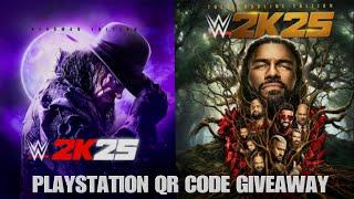 WWE 2K25 THE DEADMAN & BLOODLINE EDITION PLAYSTATION QR CODE ACCOUNT'S CLAIMED ALREADY #wwe2k25