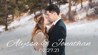 Alyssa & Jonathan Hagman // 02.27.21