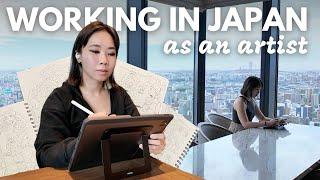 A Day in my Life as an Artist in Japan