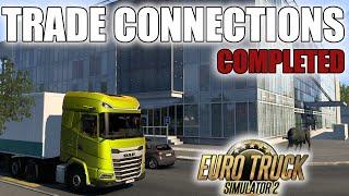 TRADE CONNECTIONS COMPLETED - 1.50 Update - ZURICH to MALMO - ETS2 Career - Lets Play 95