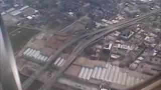 Landing in New Orleans Louis Armstrong International Airport