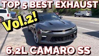 Top 5 BEST EXHAUST Set Ups for Chevy Camaro SS 6.2L V8 (Vol.2)!