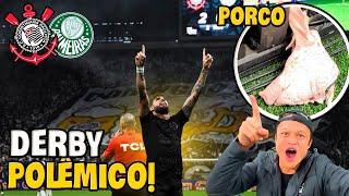 JOGARAM UMA CABEÇA DE PORCO DENTRO DO CAMPO E CORINTHIANS VENCE O PALMEIRAS! Corinthians x Palmeiras