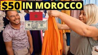 $50 Market Hunt In Morocco   (how to negotiate with Moroccans)