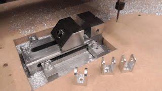 Another DIY CNC router, part 13 ('toolmakers' vice)