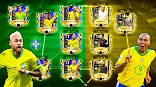 New Brazil X Old Brazil - Best Special Squad Builder! FIFA mobile 23