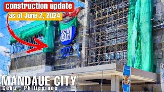 SM CITY JMALL in Mandaue City Construction update as of June 2, 2024