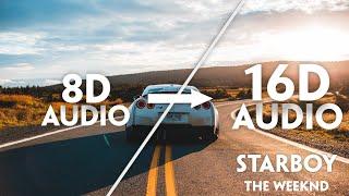 The Weeknd - Starboy [16D AUDIO | NOT 8D] ft. Daft Punk | Tiktok Song