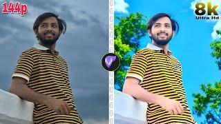 Trending Normal Photo to 8K Quality Photo Editing | Viral 8k Quality Photo Editing Tutorial