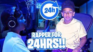 Turning My Lil Cousin Into A Rapper In 24 HOURS….