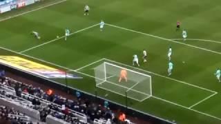 Newcastle 1 Derby 0 Scott Carson insane save!!!!