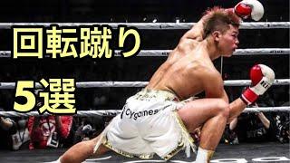 那須川天心の華麗なる足技集 Highlights of Tenshin Nasukawa