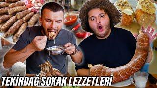 TEKİRDAĞ SOKAK LEZZETLERİNİ DENEDİK ! w/@bicimali ​