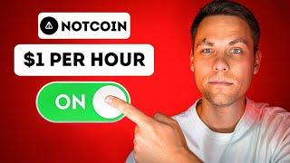 Earn $1 every hour (Notcoin guide for beginners)