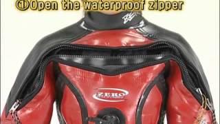 ZERO Hybrid Dry Suit Application