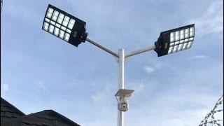 Price Of Solar Street Lights And Solar CCTV Camera For 24Hrs Surveillance In Benin City, Nigeria.