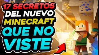 Los 17 SECRETOS del NUEVO Minecraft !!!