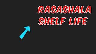 Rasashala  & shelf life #ayurveda #aiapget #ayurbuzz #prepg #rasashastra #charak