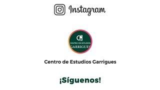 ¡El Centro de Estudios Garrigues ya está en Instagram!