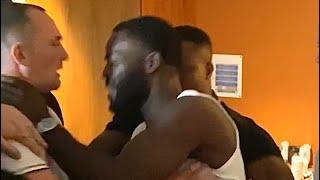 JOSHUA BUATSI & WILLY HUTCHINSON BRAWL DURING DAZN FILMING |  @boxxerofficial