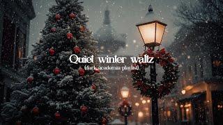 My quiet winter waltz️ Romanticize quiet nights with classical dark academia piano moody music