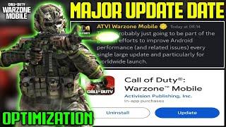 Warzone Mobile Next Major Optimization Update Date(New Update Season 2 Reloaded) Cod Warzone Mobile