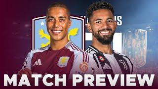 ASTON VILLA v JUVENTUS | MATCH PREVIEW | CHAMPIONS LEAGUE