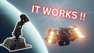 Quick way how to use your HOTAS in Starfield