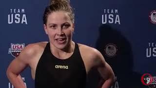 Katharine Berkoff's 100 Back in 15 Seconds