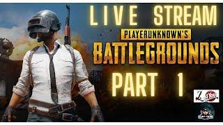 Pubg | Playerunknown's Battlegrounds | Z4You Gamer Live Stream Part 1