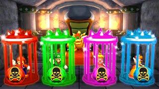 Mario Party The Top 100 Minigames - Mario Vs Luigi Vs Peach Vs Daisy (Master Difficulty)