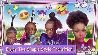 Classic Hair Tutorial: Sleek Genie Ponytail w/Weave | High Puff Hairstyle Ft.#ELFINHAIR Review