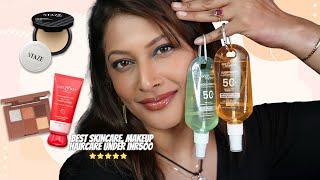 Top 10 under ₹500 beauty, skincare, makeup, haircare products Pt 7- Best of 2024