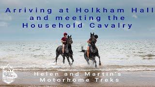 Holkham Beach and the Household Cavalry Mounted Regiment