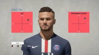 Mauro Icardi Fifa 20 Pro clubs look alike tutorial | PSG | Argentina | Marseille destroyer