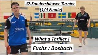 Dieses Spiel ist ein Echter HAMMER[1/4 Finale] L.Bosbach(2265TTR)  : M.Fuchs(2184TTR)