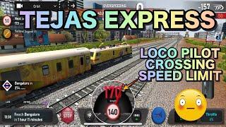 TEJAS EXPRESS OVERTAKING RAJDHANI DURONTO ODYSSEY SUPERFAST EXPRESS! INDIAN TRAIN SIMULATOR