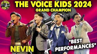 The Voice Kids Philippines 2024 Grand Champion NEVIN Best Performances Blinds to Finale