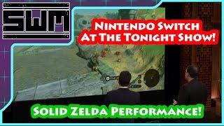 Nintendo Switch At The Tonight Show! Solid Zelda Frame Rate!