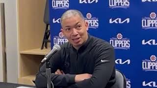 Tyronn Lue Reacts To James Harden’s Explosion 21 4th Quarter Points