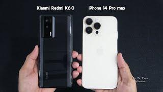 Xiaomi Redmi K60 vs iPhone 14 Pro max | Benchmark Scores and SpeedTest