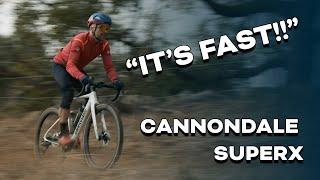 A SuperSix for Gravel?! New Cannondale Super X Review. IT'S FAST!!