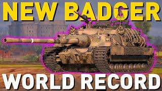 Badger WORLD RECORD in World of Tanks!