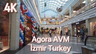 4K Agora Avm Walking Tour - Izmir in Turkey